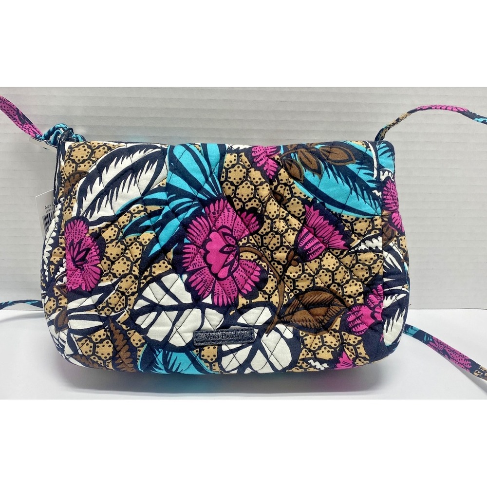New Vera Bradley Alex Crossbody Purse Canyon Road Floral NWT